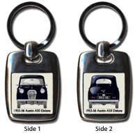 Austin A30 4 door Deluxe 1953-56 Keyring 5